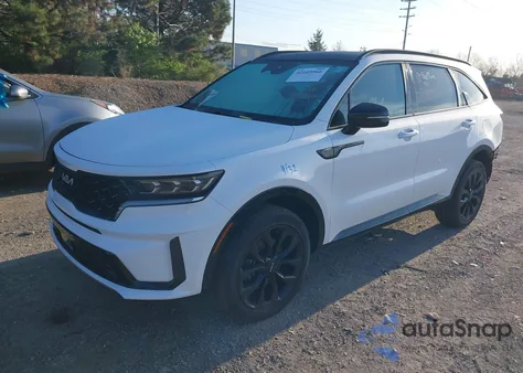 2023 Kia Sorento Sx из США, поврежденный, VIN 5XYRKDLF1PG202133